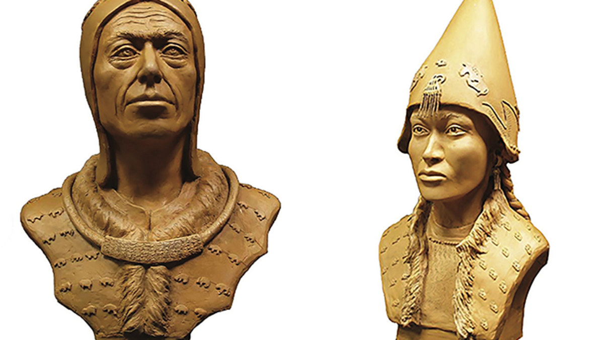 History: Faces of ancient rulers from 2600 years ago reconstructed by ...