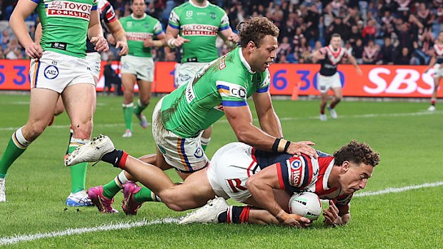 NRL news 2025: Sydney Roosters v Canberra Raiders result, highlights ...