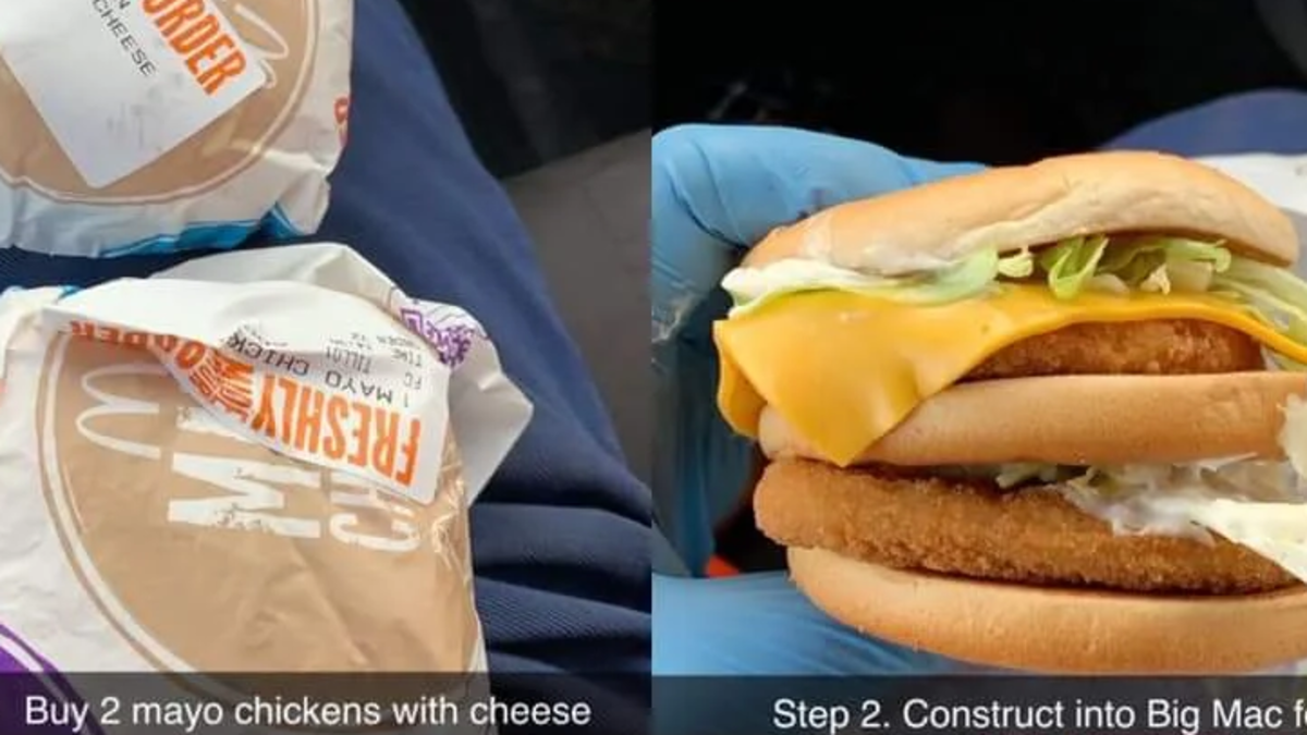 McDonald's fan's epic 'Chicken Mac' hack goes viral | Nine.com.au