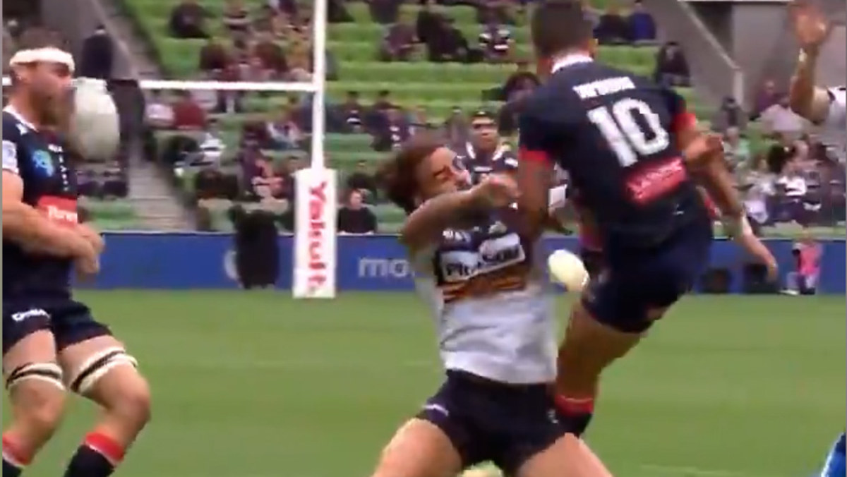 Super Rugby 2021 live scores AU Melbourne Rebels vs Brumbies, Round 9