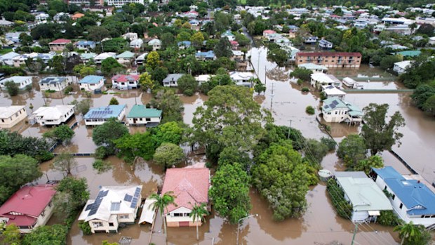 Major flooding swamped Lismore, in northern NSW, causing an insurance catastrophe.
