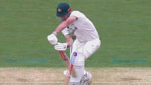 Beau Webster survived an lbw shout. 