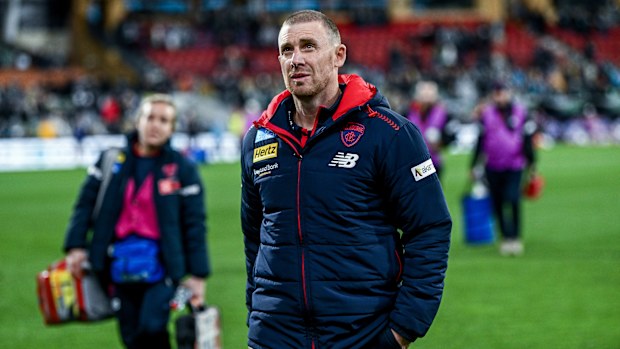 Simon Goodwin coach of the Demons.