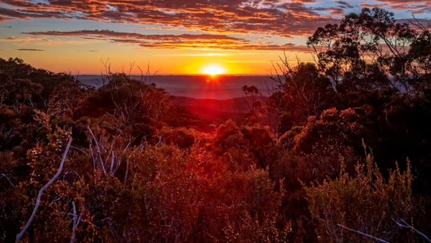 Sunset in Australia