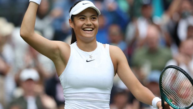 Emma Raducanu , The Championships Wimbledon 2024.
