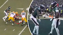 Philadelphia Eagles pounced on a mistake from the Packers.