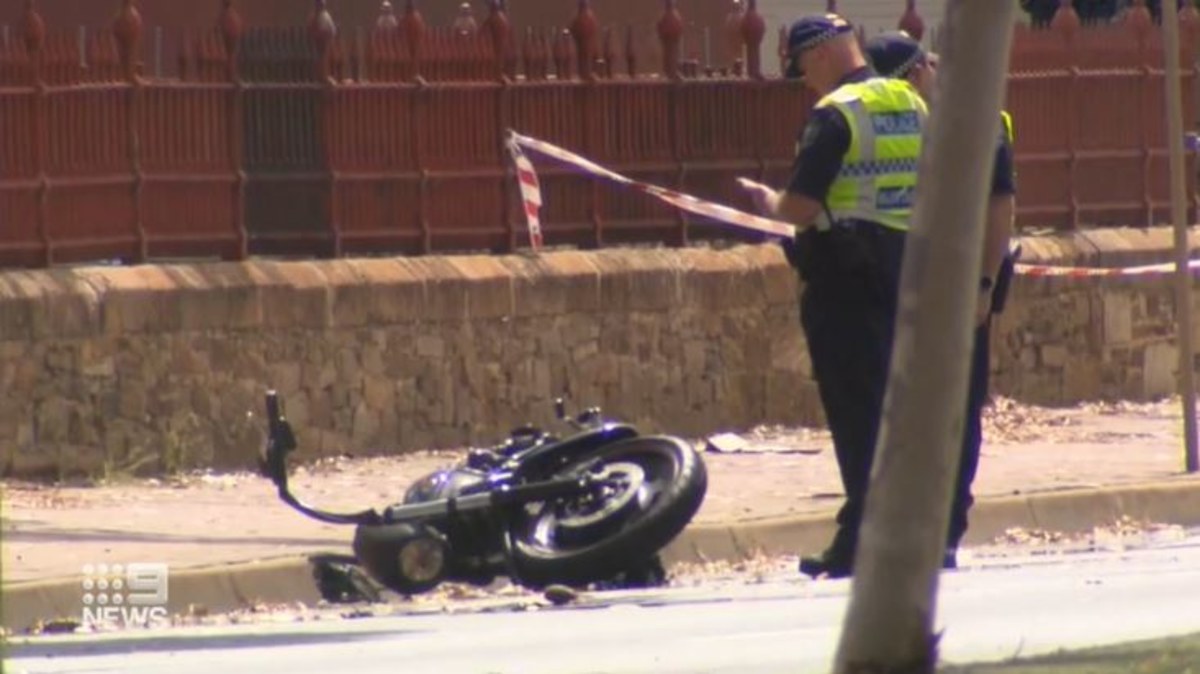 Man dies after motorbike crash in Adelaide | Nine.com.au