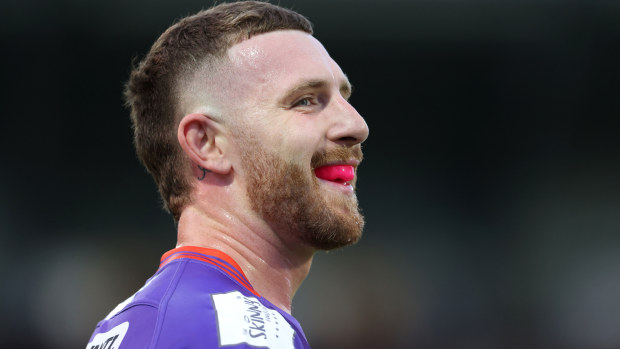 Jackson Hastings has returned to the NRL after a successful stint in the UK Super League.