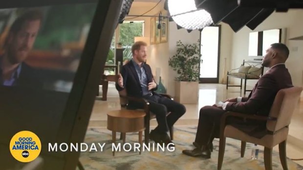 Prince Harry has done a third major sit-down interview ahead of the release of his memoir Spare, chatting to Michael Strahan for Good Morning America.