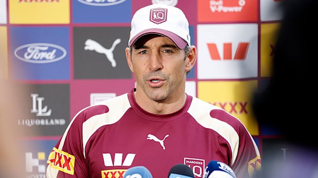 Queensland Maroons Coach, Billy Slater.