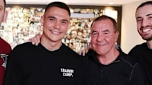 The photo of Tszyu's new team released on social media.