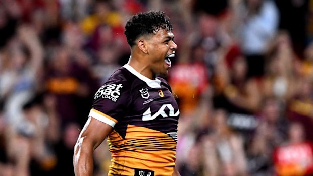 Broncos star Selwyn Cobbo.