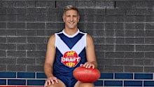 Matthew Pavlich in the Carlton Draft jumper.