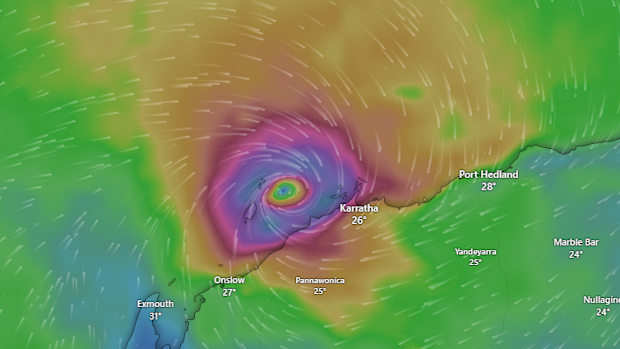 Severe Tropical Cyclone Mitchell: Wild winds, heavy rain as WA braces ...