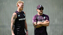 Ben Stokes and Brendon McCullum.