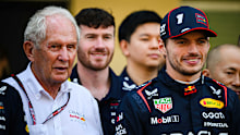 Max Verstappen gave a tribute to Helmut Marko on his departure. 