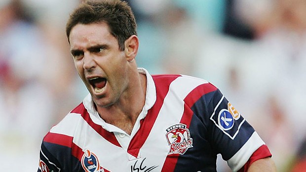 Brad Fittler of the Roosters. (2004)