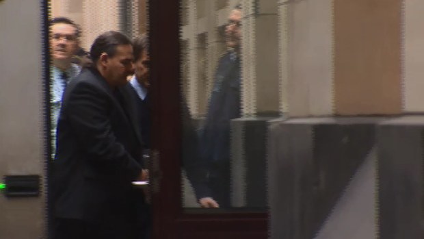 Anthony Freeman pictured in police custody. (9NEWS)
