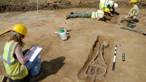 It is believed some of the bodies were buried face down because they were criminals or as a sign of shame from their families. 