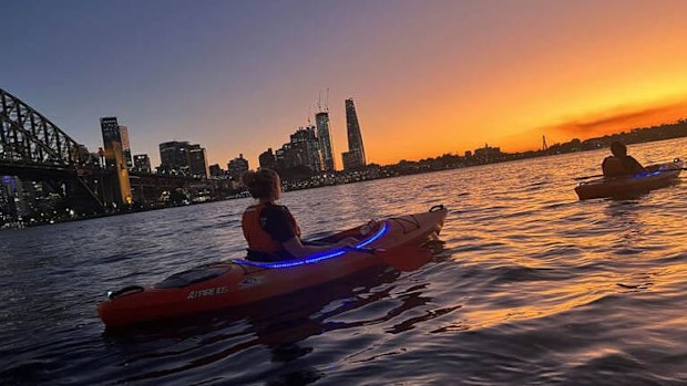 Kayaking Sydney Harbour
