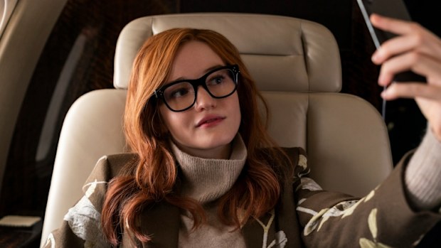 Julia Garner played Anna Delvey in Inventing Anna.