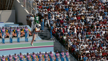 American 'rocketman' (Los Angeles, 1984)