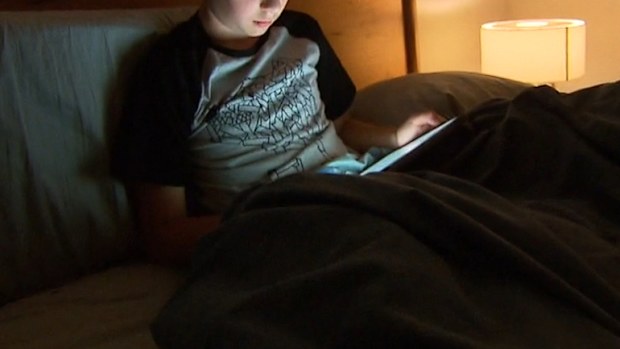 About a third of the younger children and almost 40 per cent of the early teens say they rarely get eight hours of sleep a night.