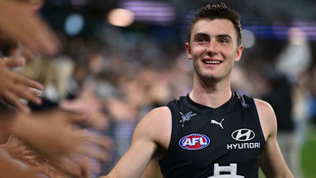 Carlton's Jagga Smith.
