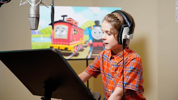 Elliott Garcia voices Bruno the Brake Car in the UK version of "Thomas & Friends."