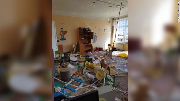 Much of the school's equipment was destroyed or stolen.