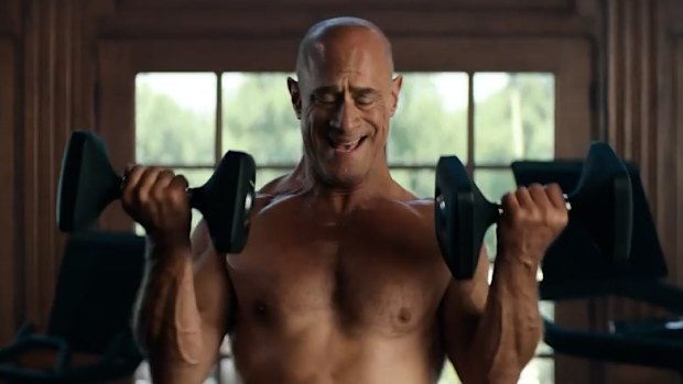 Chris Meloni's naked Peloton ad