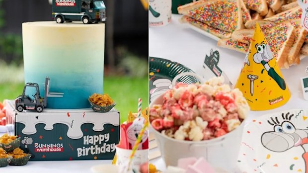 Bunnings party pack. 