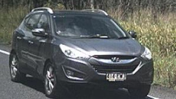 A grey Hyundai ix35 was seized earlier this week and declared a crime scene.