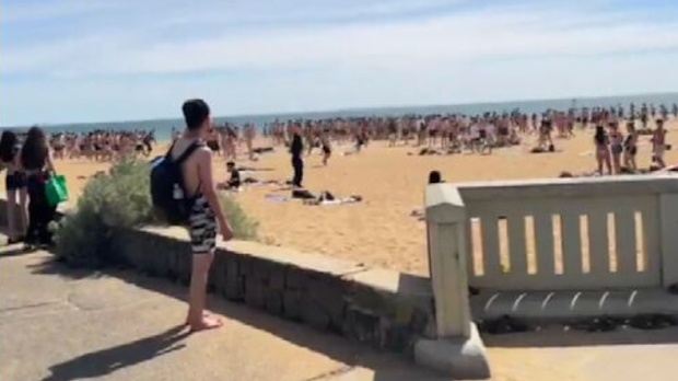 Hill yesterday vowed to identify every teenager involved in Wednesday's beach riot.
