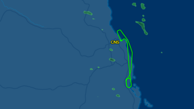 Qantas flight QF703 turned back to Cairns after Controlled shutdown.