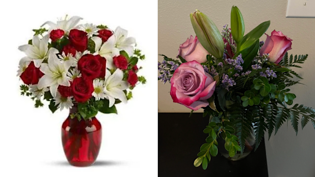 Valentine's Day 2024 flowers disappointment