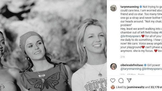 Taryn Manning, Britney Spears, Zoe Saldana, Crossroads, movie, throwback, photo