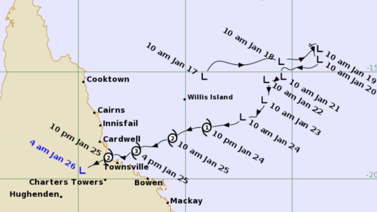 Cyclone Kirrily updates: Cyclone Kirrily weakens to tropical low after ...
