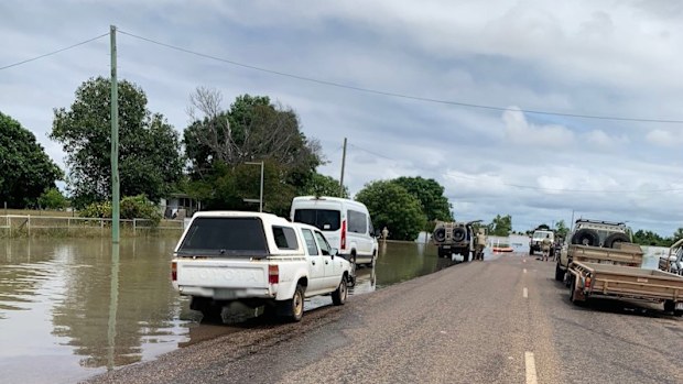 Rural Queensland is submerged under floodwaters following the highest river levels ever seen in the state since the record-breaking March 2011 floods, and experts say the floods haven't reached their peaked yet.