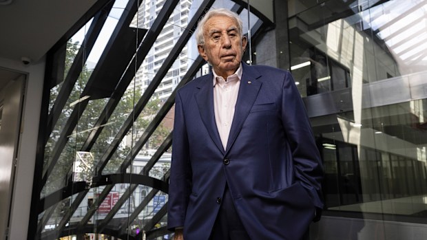 Meriton founder Harry Triguboff has amassed his fortune through property.