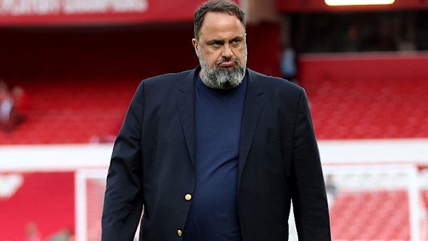 Evangelos Marinakis, owner of Nottingham Forest.