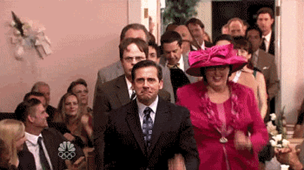 The Office wedding dance