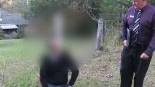 In vision shown to the inquest, William's foster father can be heard calmly speaking to detectives as they worked to retrace the toddler's possible movements before disappearing.
