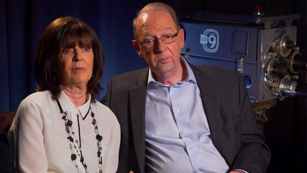 John Blackman, a legendary Australian comic, has had to have his jaw removed in an attempt to save his life. Pictured with his wife.
