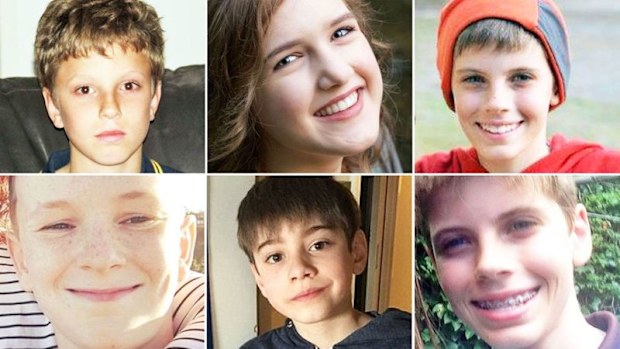 As previously reported by 9news.com.au, all of these children have had serious psychological breakdowns while taking montelukast, including Sara Hozen (top middle) who took her own life, and Harrison Sellick (bottom middle) who became suicidal at the age of four.