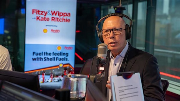 Dutton confirms his father's heart attack on Nova radio