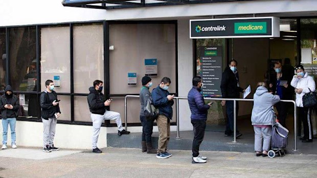 The 'real' number of unemployed Australians was 1.69 million in March. 