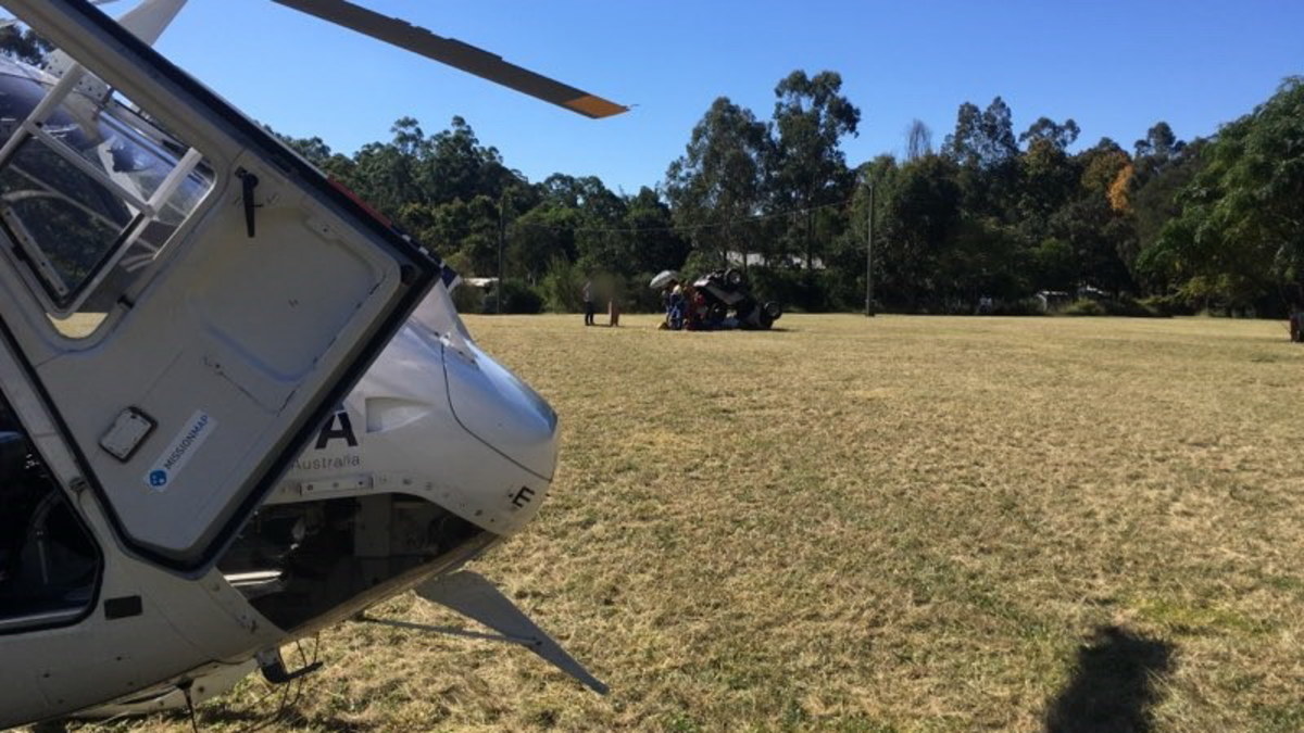 Teenager rushed to hospital after quad bike crash | Nine.com.au