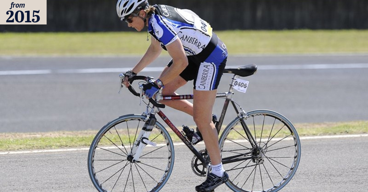 Former Olympic rower Kerry Knowler wins Cycling Australia award