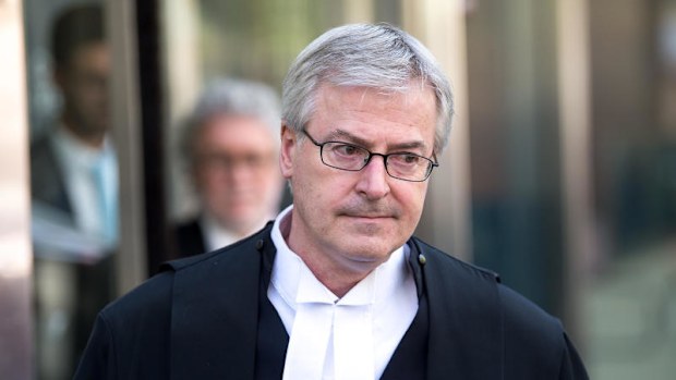 Prosecutor Mark Gibson SC.